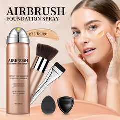 AOAZXBB fond de teint aerosol brume légère base mate et confortable.