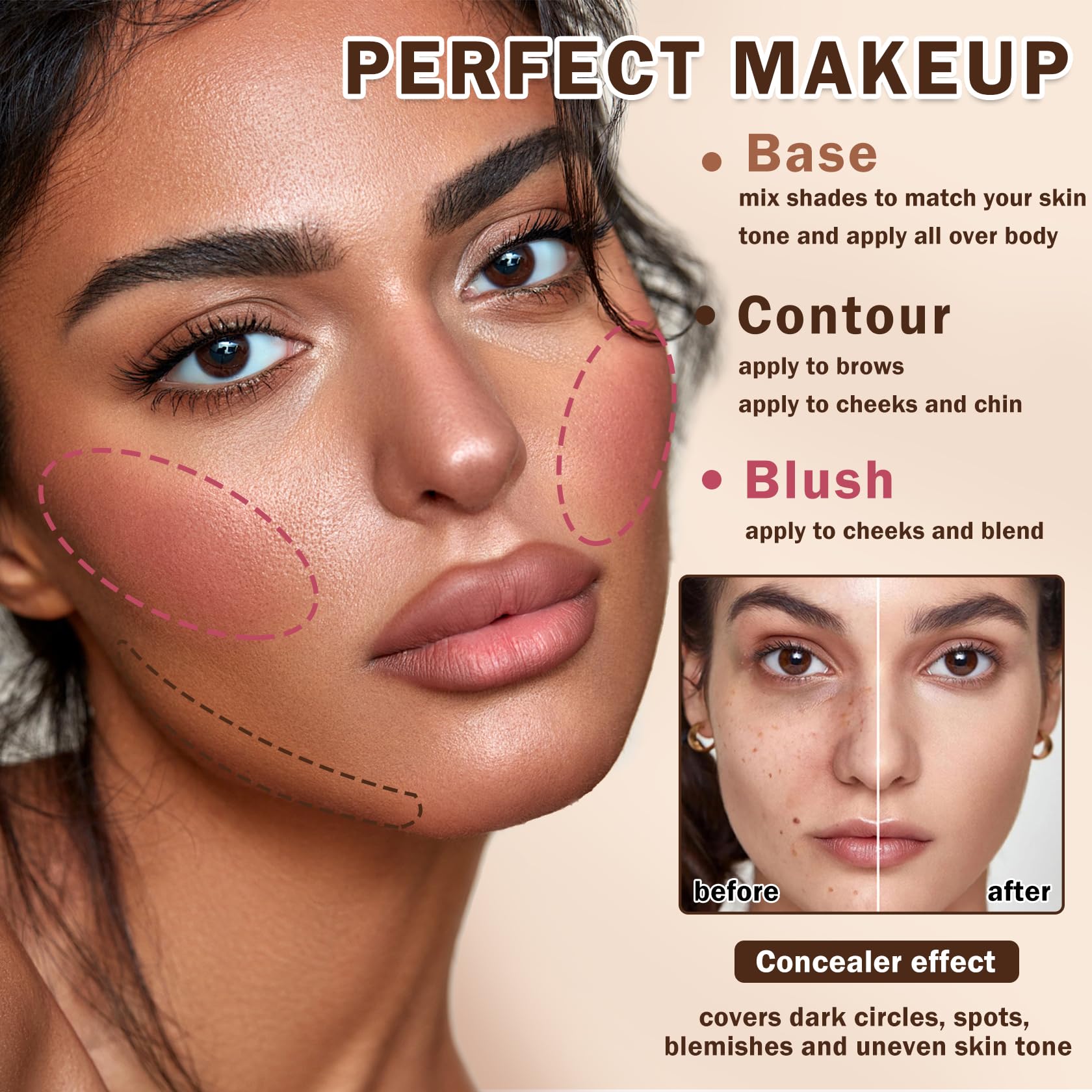 Tenue longue durée pour maquillage élégant en toute circonstance