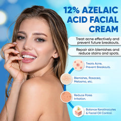 AOBBIY Crème azélaïque – texture veloutée pour une application douce sur le visage