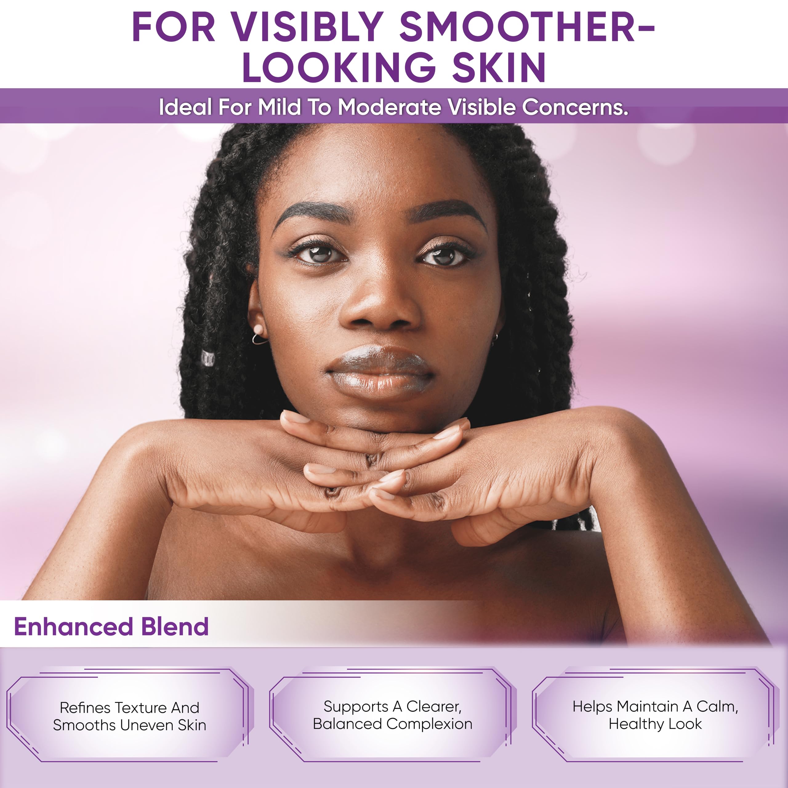 Product image highlighting helps clear pores and control excess oil during daily routines