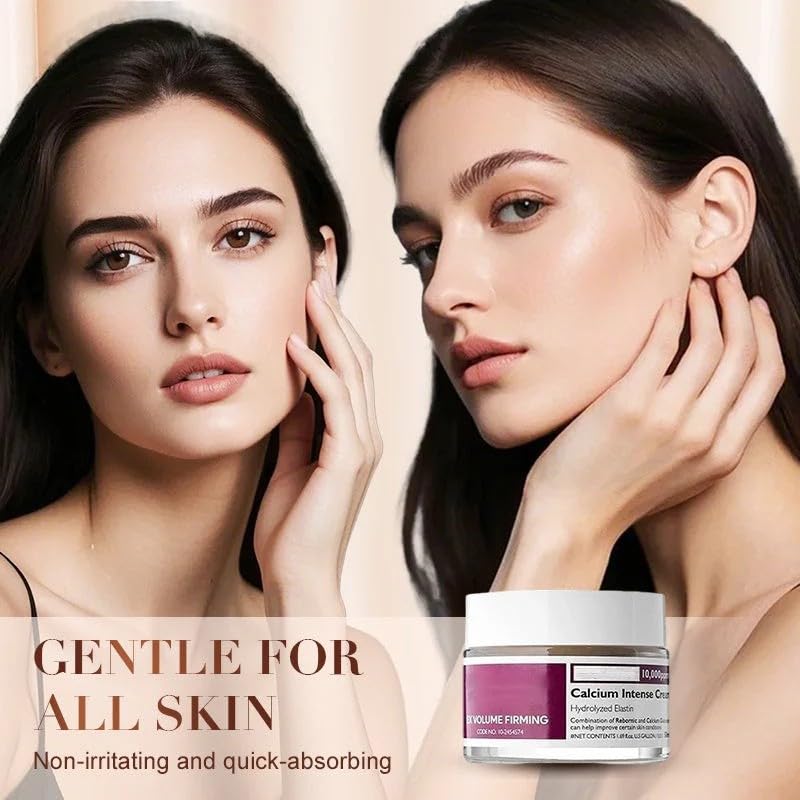 Aocesk Crème Calcium Luminance Visage laisse une peau plus éclatante et uniforme.