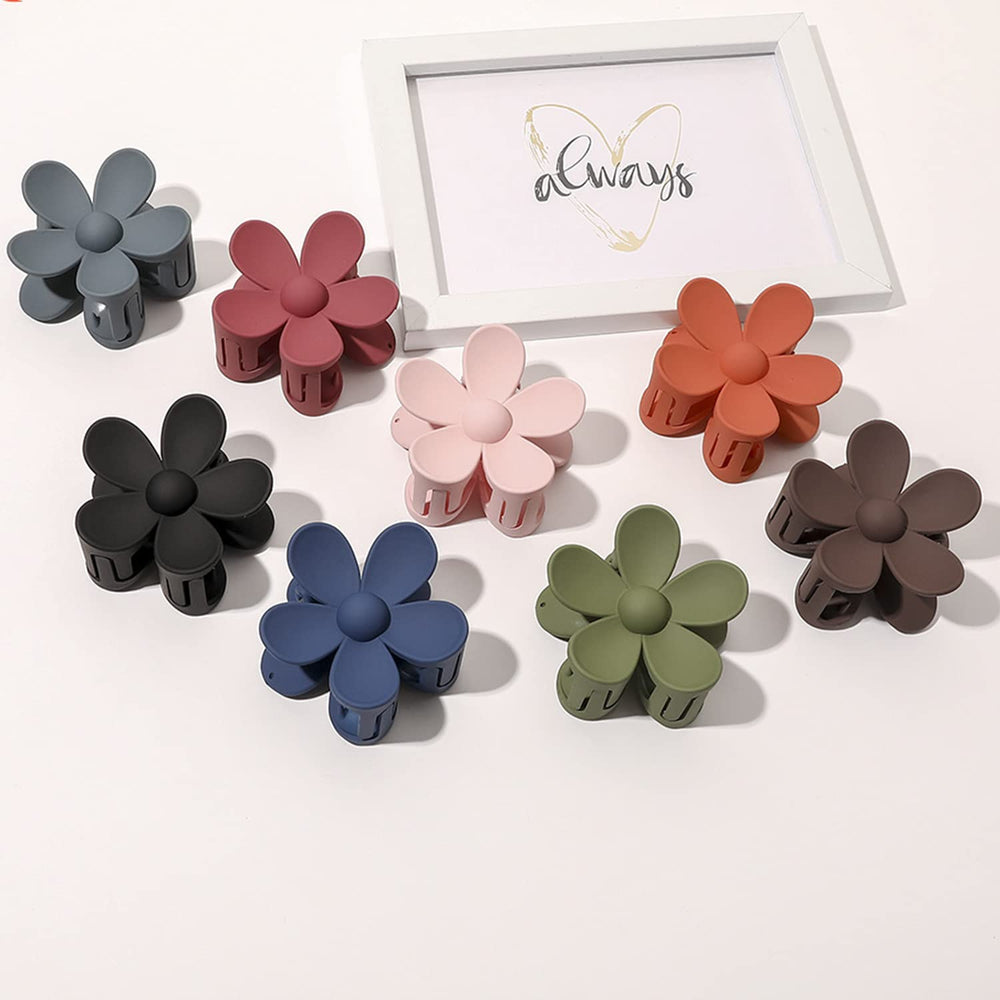 AOENJIE clip cheveux marguerite durable, matériau anti-dérapant pour cheveux secs.