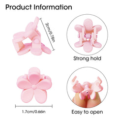 AOENJIE pinces-cheveux mini-fleurs arc-en-ciel pratique au quotidien