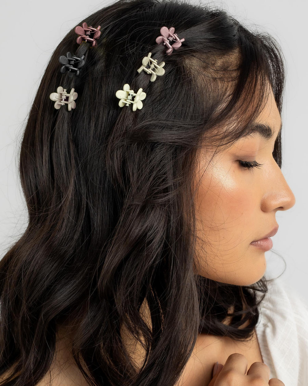 AOENJIE pince fleurs mini lavande, look enfantin ou nostalgique.