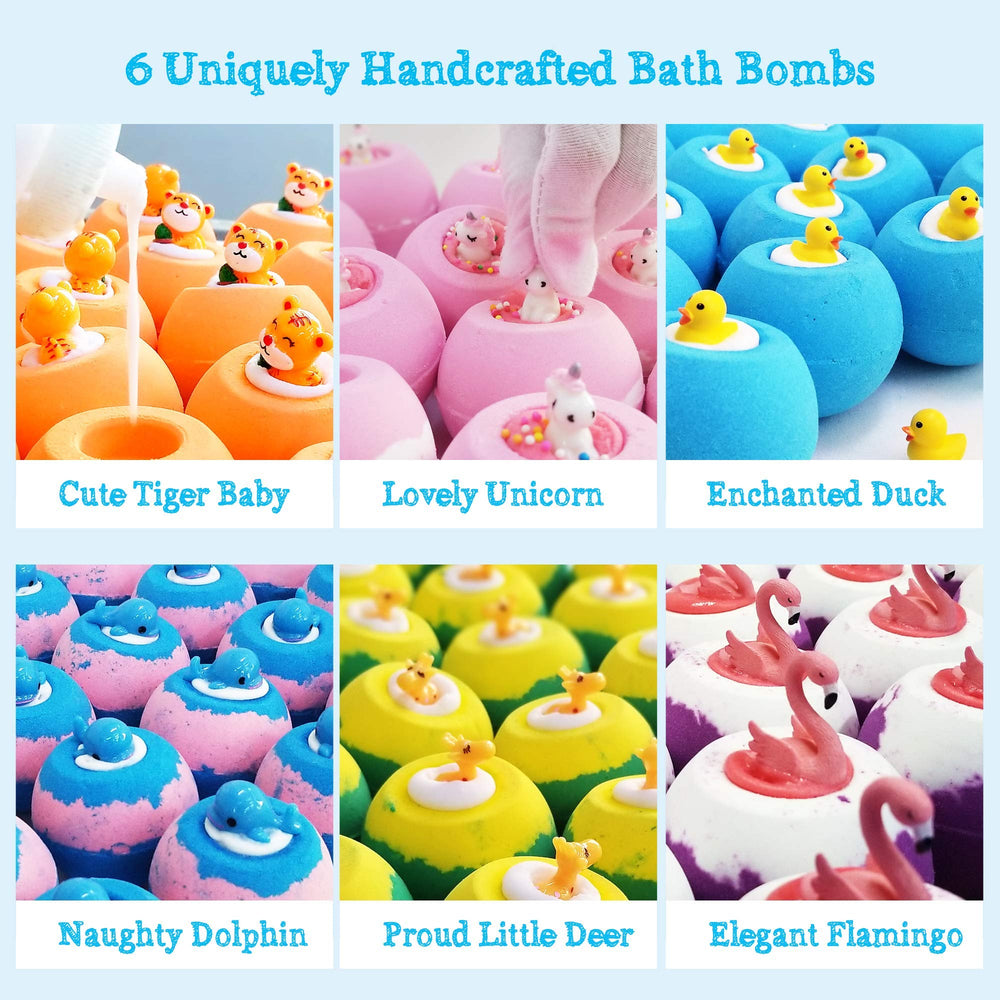 Bombe de bain artisanale Aofmee, sans résidu et facile à rincer.