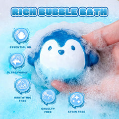 Aofmee bombes de bain – mousse onctueuse qui éclate lorsque l'enfant joue