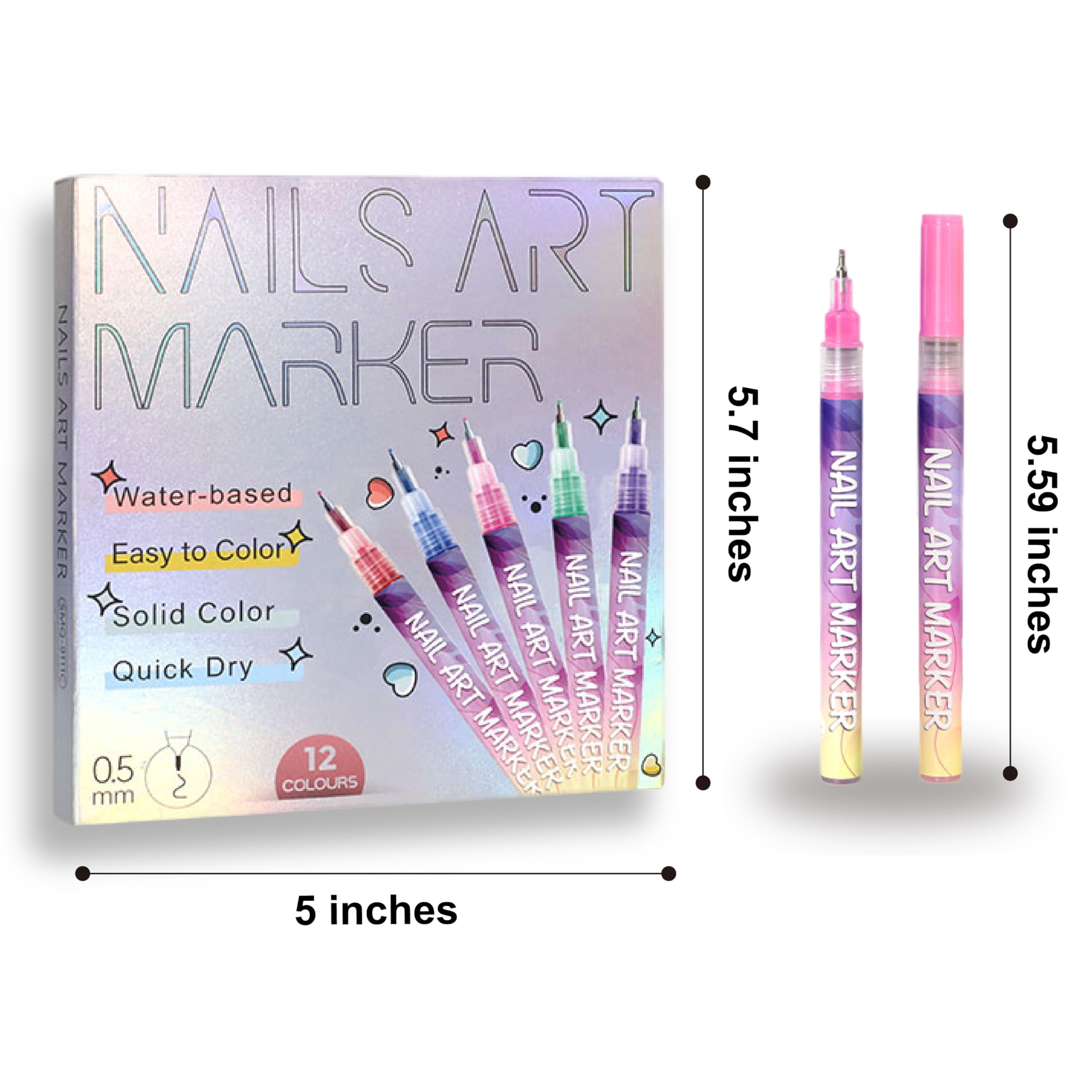 AOKELEON stylo-art-ongles-application-facile: démarrage rapide et flux fluide.