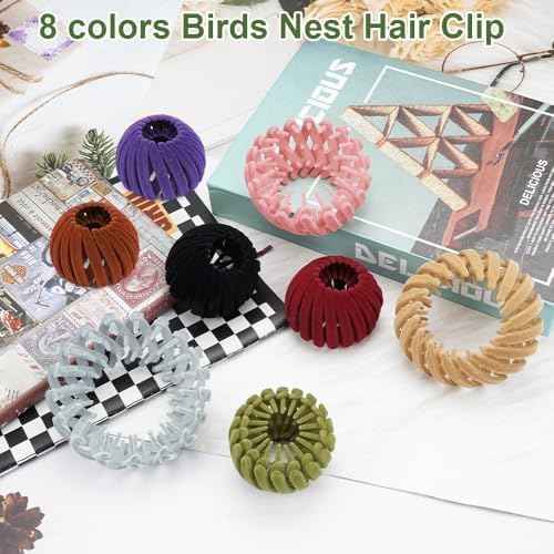 Barrette Aokid nid d'oiseau en voyage, pratique et chic