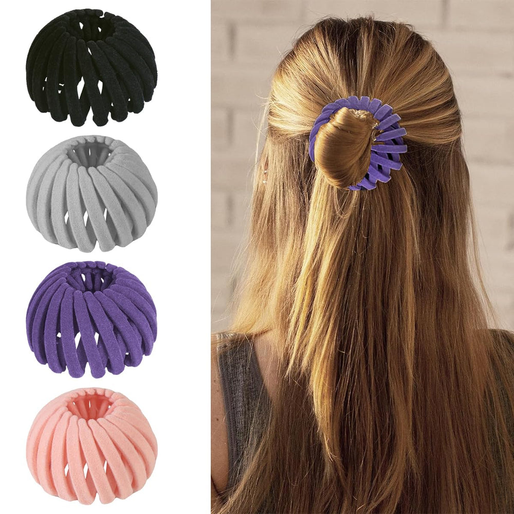 Pinces nid d oiseaux Aokid: fixation sûre pour chignon rapide et tenue légère