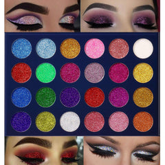 Look smoky eyes avec la palette Aolailiya pour un effet lumineux