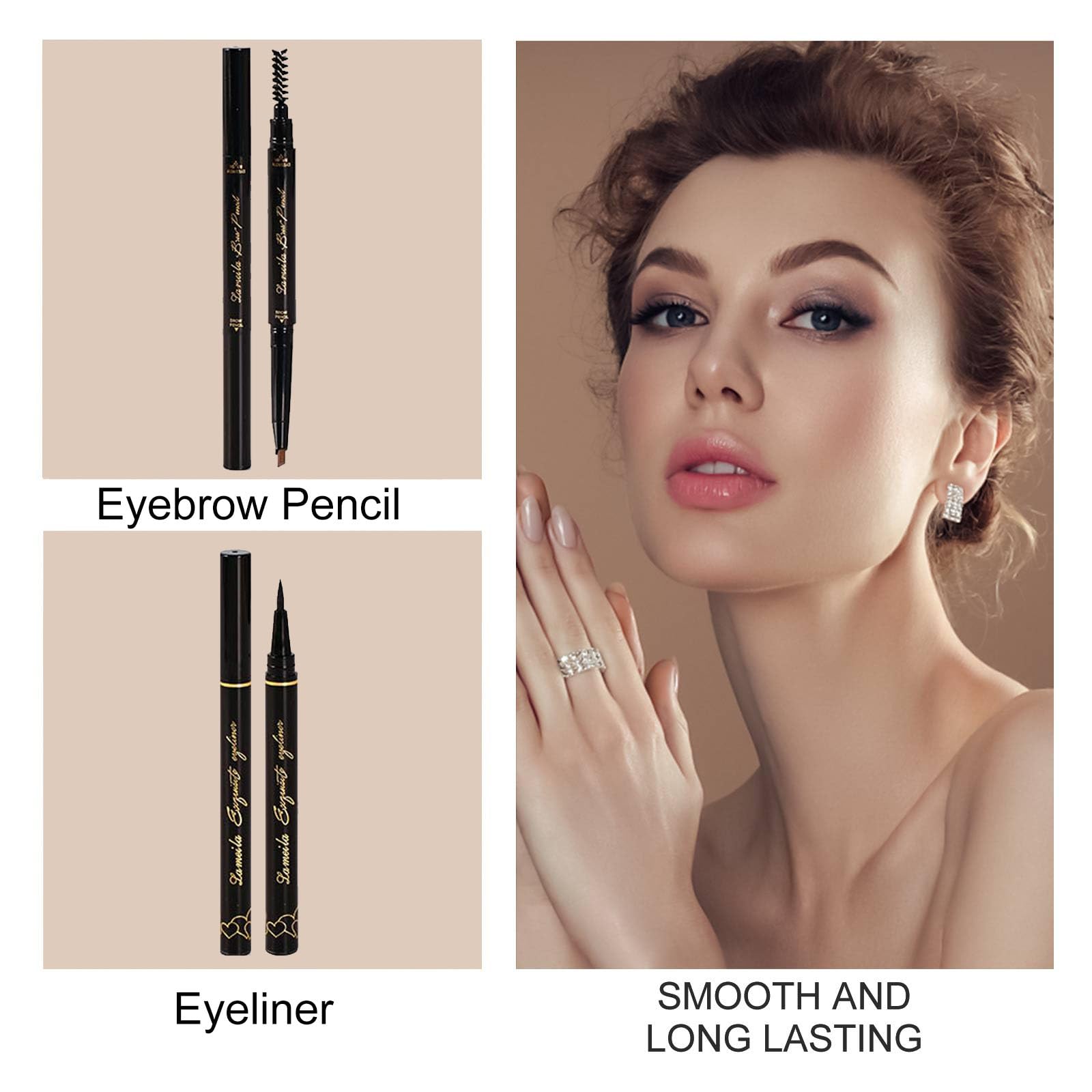 AOLIKOKO Crayon ombre à paupières, précision et fusion harmonieuse.