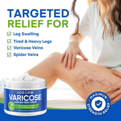 Massage d'application Crème AOSORW pour une absorption aisée.