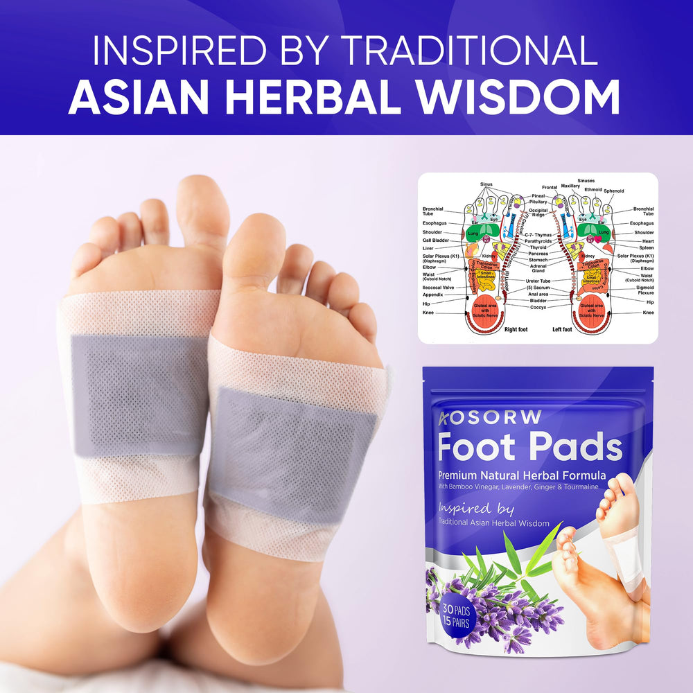 AOSORW Pads pieds adhésifs intégrés, facilité d'utilisation et propreté.