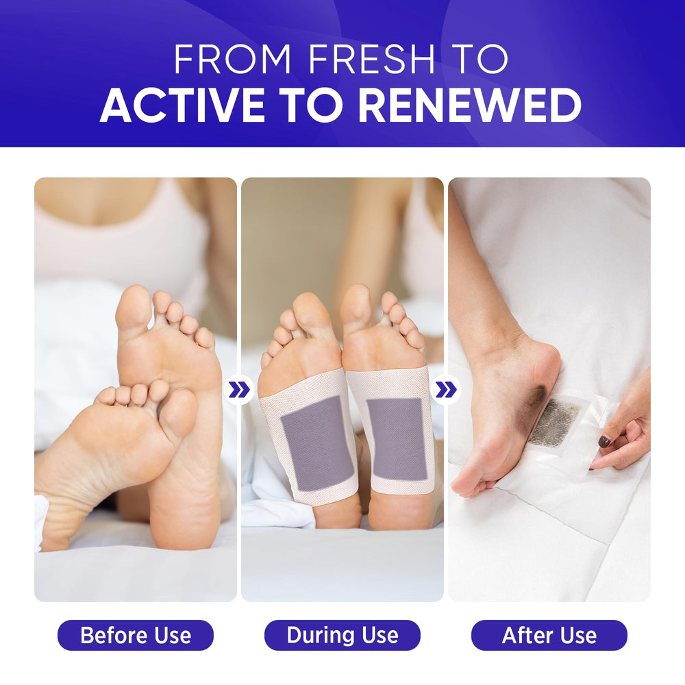 AOSORW Pads pieds aromathérapie lavande-gingembre pour un rituel apaisant.