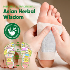 AOSORW pads-gingembre-infusion: chaleur réconfortante pour le repos des pieds.
