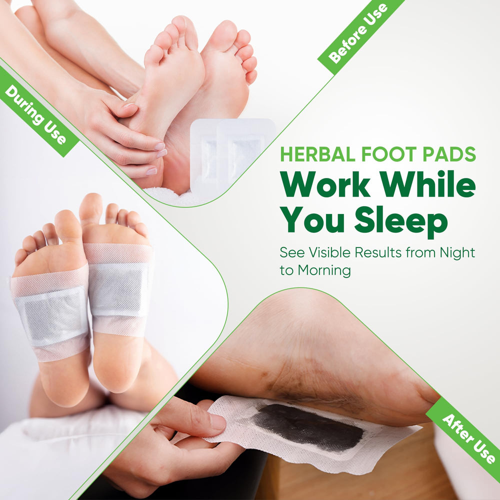 AOSORW pads-relaxation-nocturne: expérience simple et agréable pour les pieds.