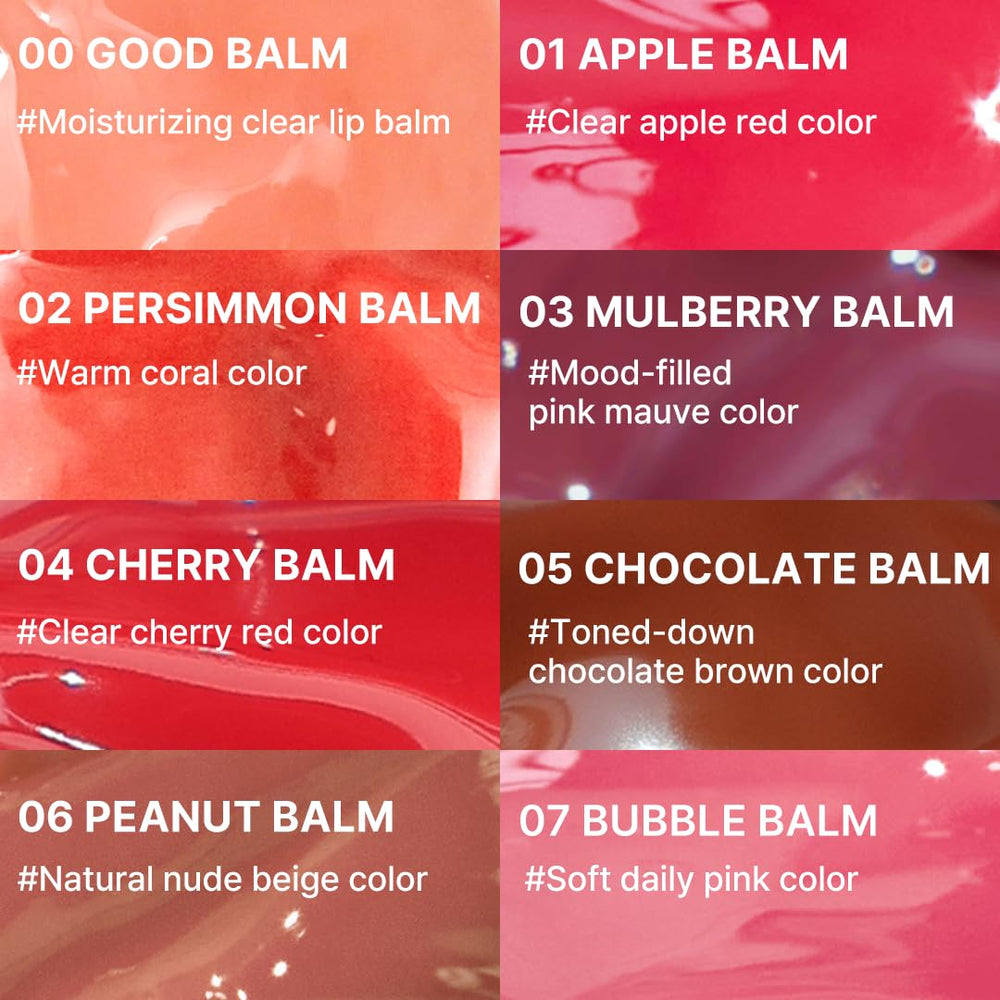 AOU Glowy Tint Balm moisturizes lips while adding natural shine