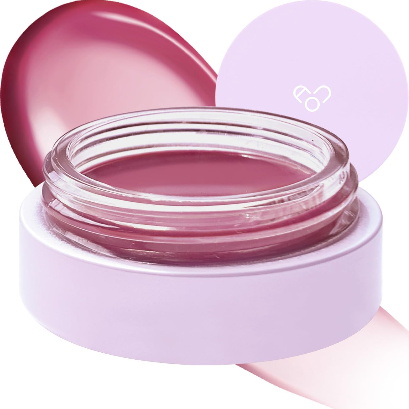 AOU Glowy Tint Balm Mulberry tube front for radiant lip glow