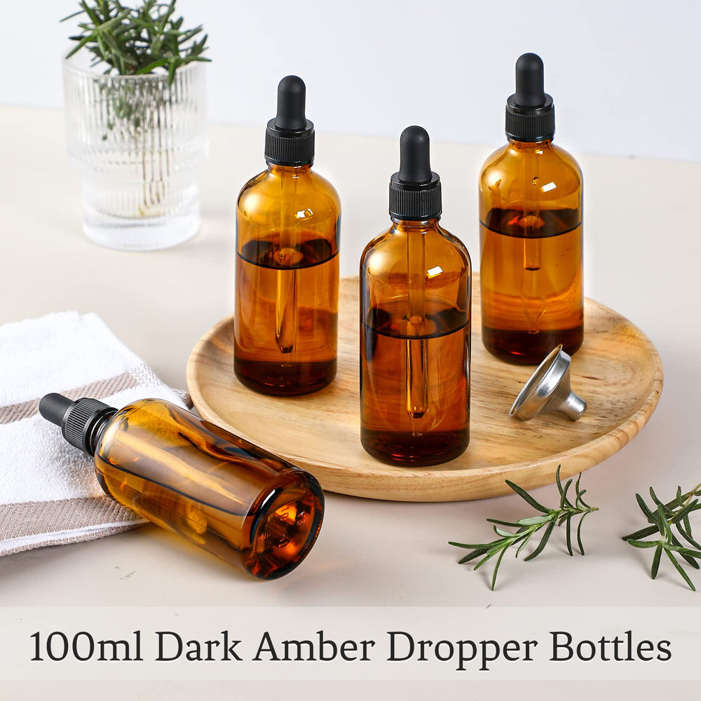AOZITA coffret bouteilles ambré, cadeau élégant ou voyage.