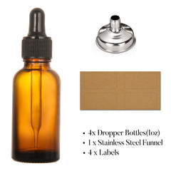 Étiquettes kraft AOZITA pour organiser vos liquides.