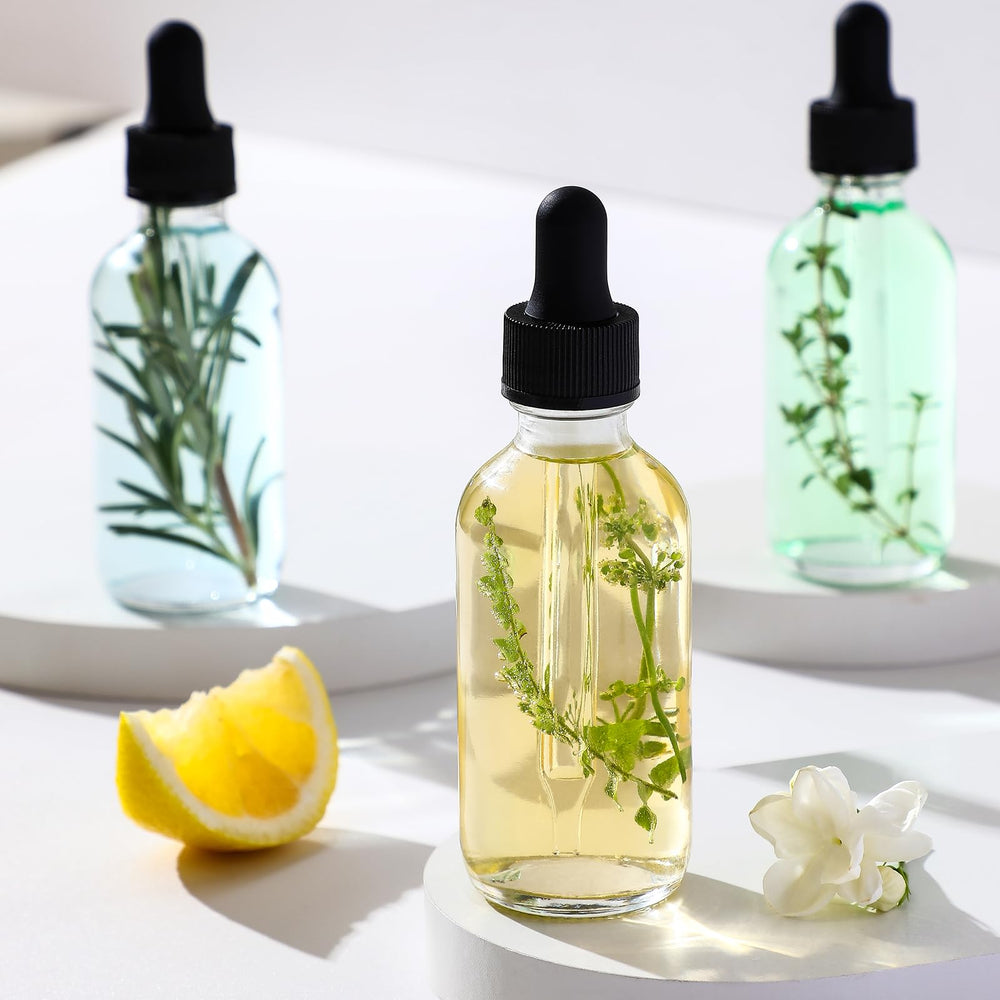 Utilisation polyvalente AOZITA pour huiles essentielles et cosmétiques lors de bricolage maison.