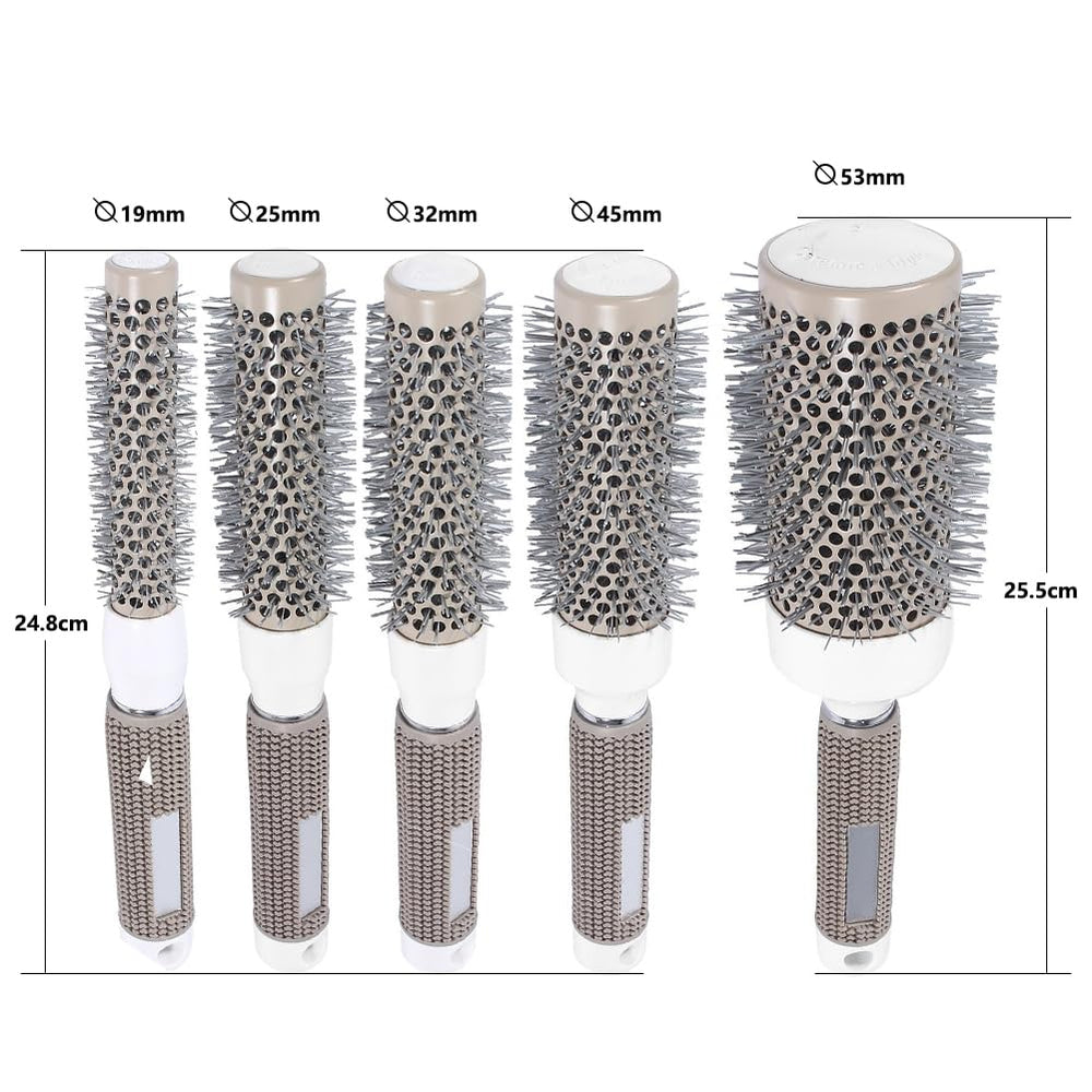 Aozzy emballage brosse ronde etiquette