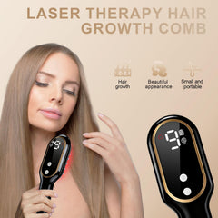 Apbier peigne laser croissance cheveux avec prise en main ergonomique pour sessions faciles.