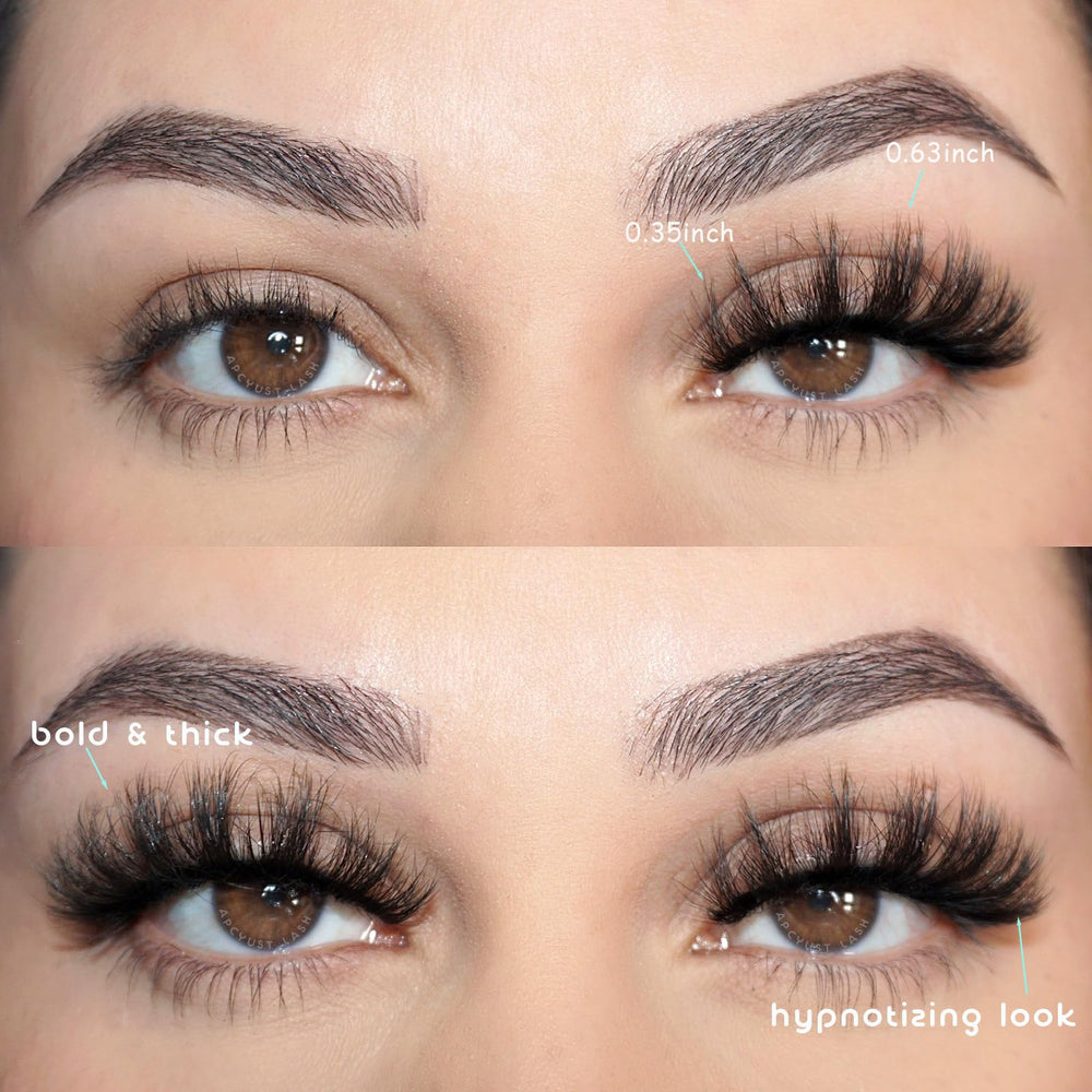 APCYUST cils-band doux-confort pour port prolongé sans irritation.