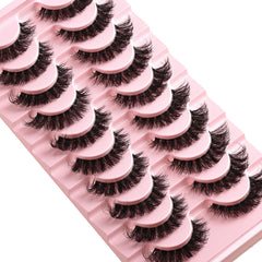 APCYUST cils faux, facile à poser, idéal pour débutants.