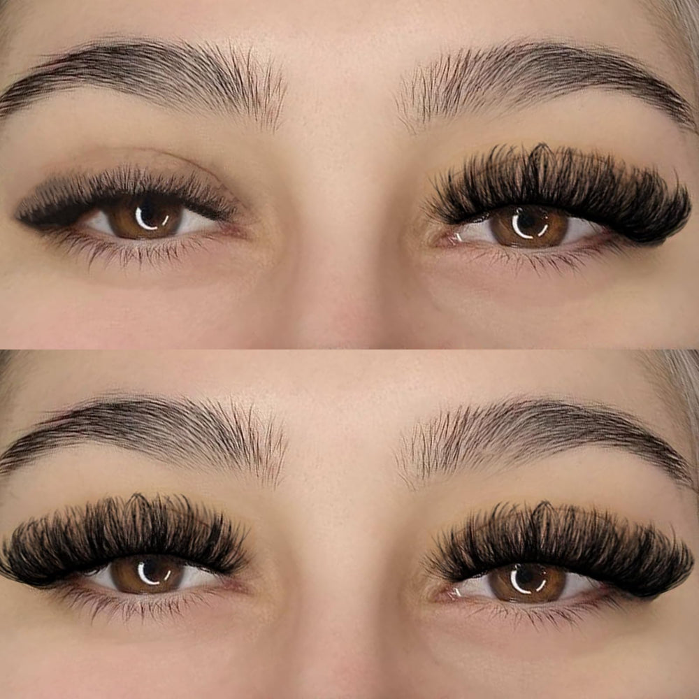 APCYUST cils faux, style plume, volume léger pour toute la journée.