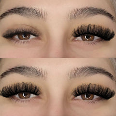 APCYUST cils faux, style plume, volume léger pour toute la journée.