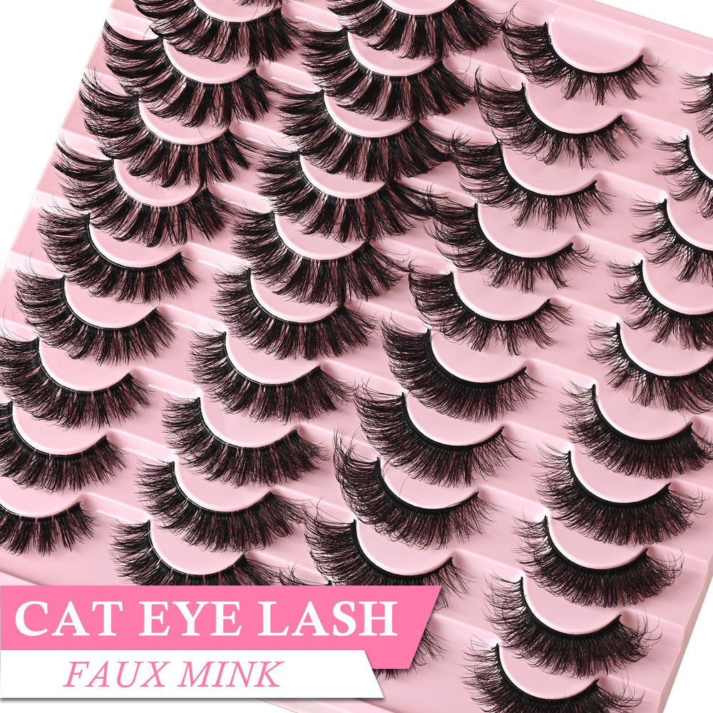 APCYUST cils-faux flexibles pour confort longue durée