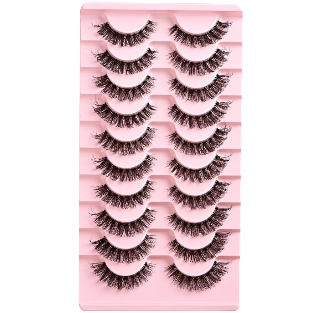 APCYUST cils lot 10 paires pour varier les styles sans effort.