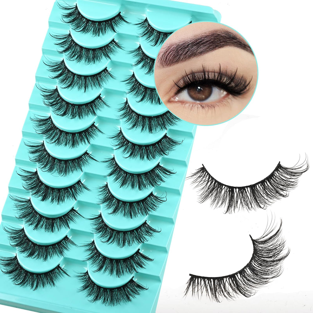 APCYUST cils mink application-rapide, pose simple et dépose sans effort.