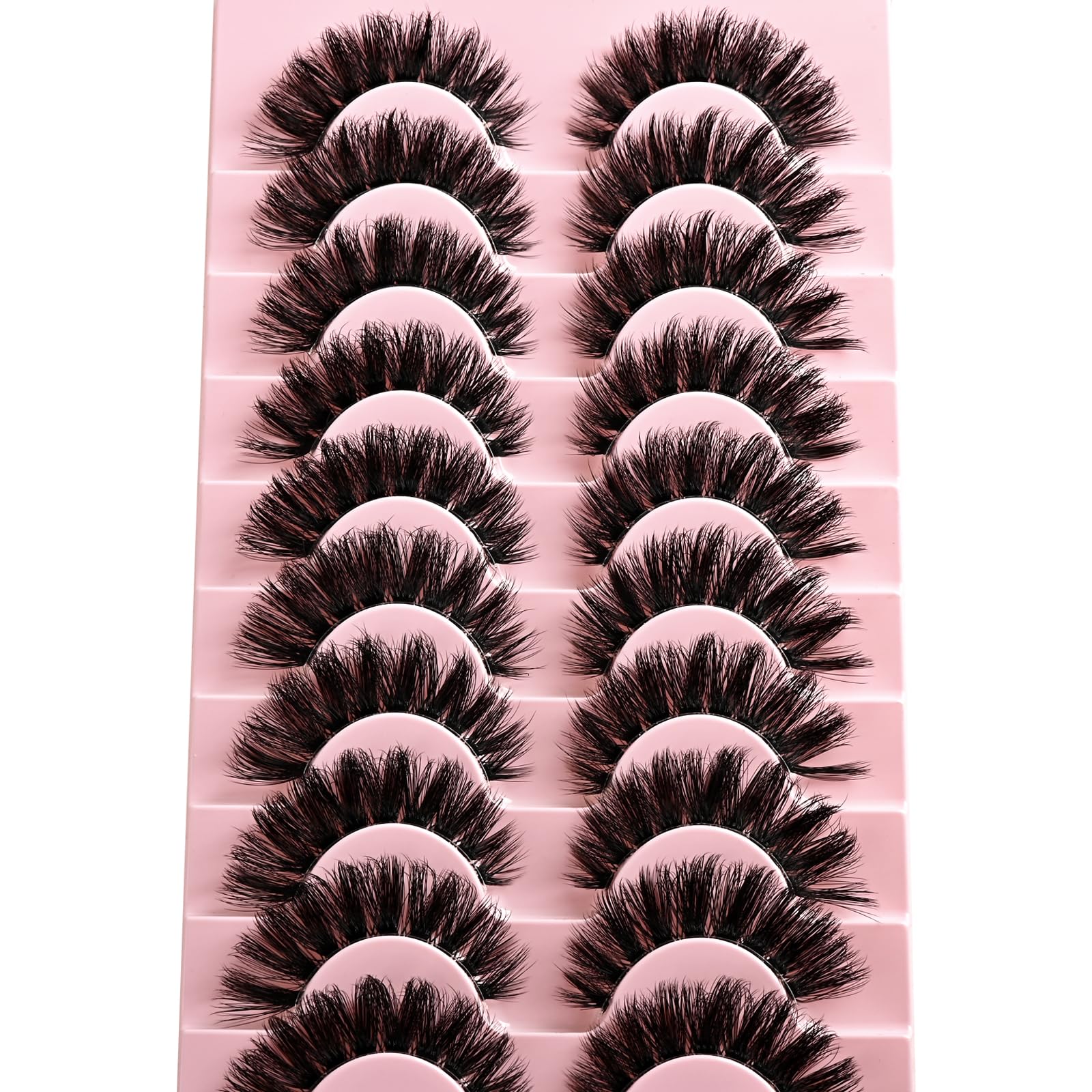 APCYUST Faux Mink Réutilisables, parfait pour débutants et réutilisation jusqu’à 15 fois
