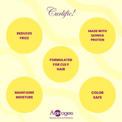 ApHogee Curlific Definer—application facile sur cheveux humides pour des boucles nettes.
