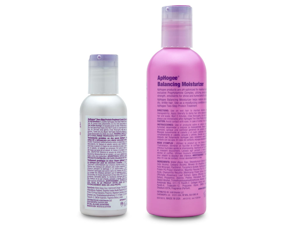 Aphogee hydratant équilibrant 8oz, soin quotidien douceur.