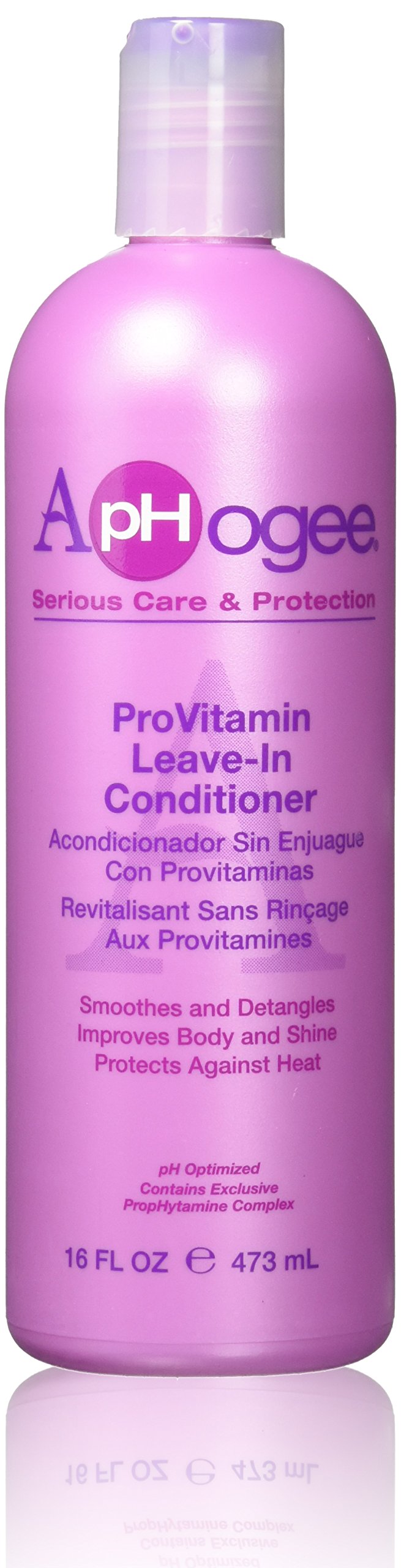 Aphogee ProVitamin conditionneur sans rinçage 16 oz, utilisation pratique.