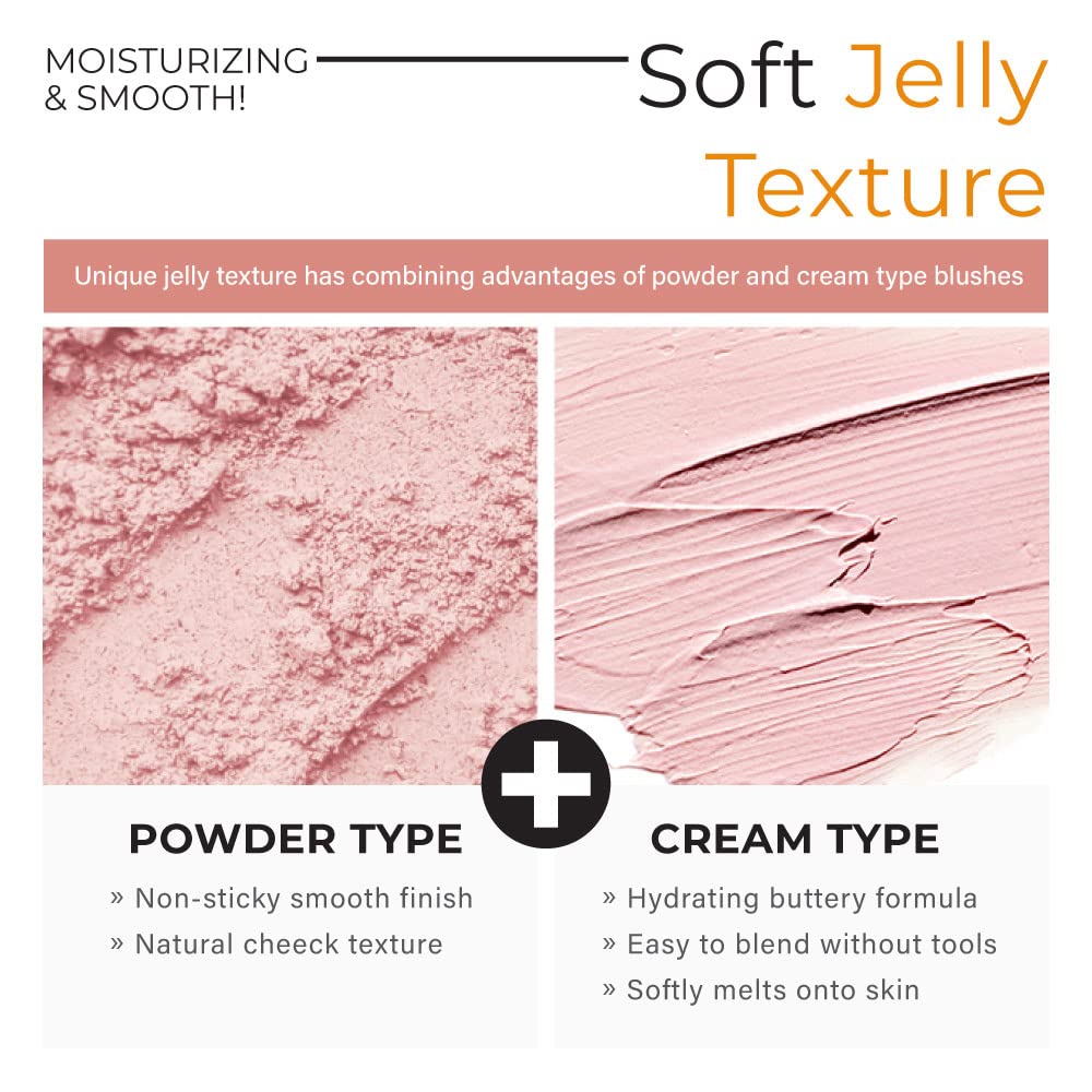A'PIEU Juicy-Pang Jelly Blusher teinte-rose-douce pour un effet frais au quotidien.