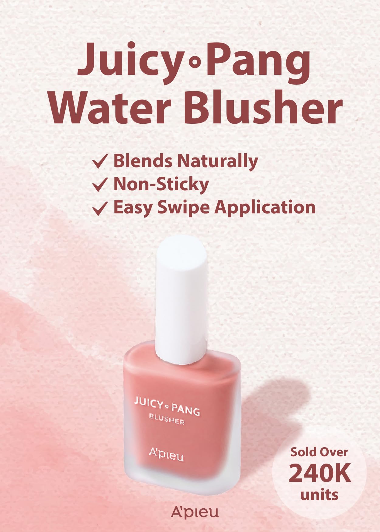 A'PIEU Juicy-Pang pk03 application-doigts — flush naturel facile à estomper