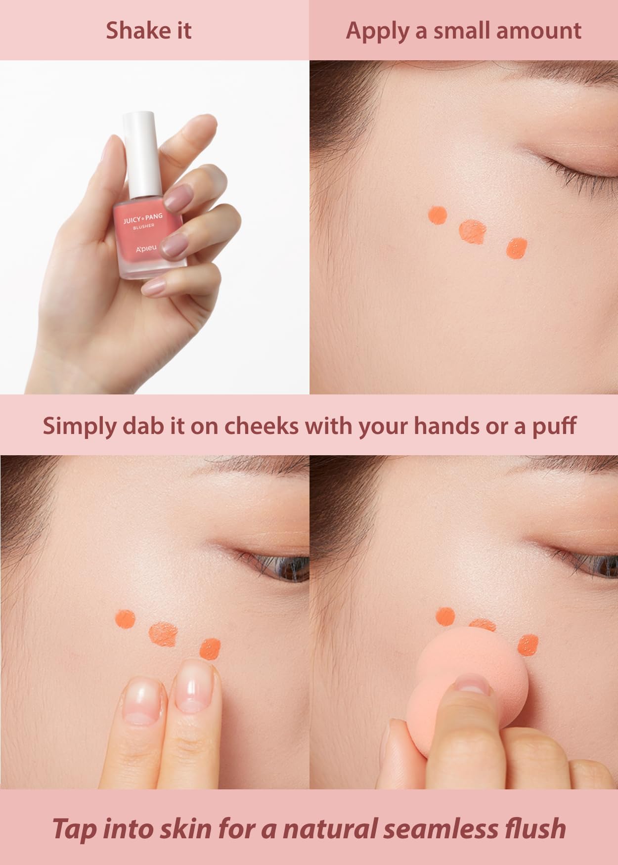 A'PIEU Juicy-Pang pk03 extraits-fruits-rose — ingrédients naturels pour douceur