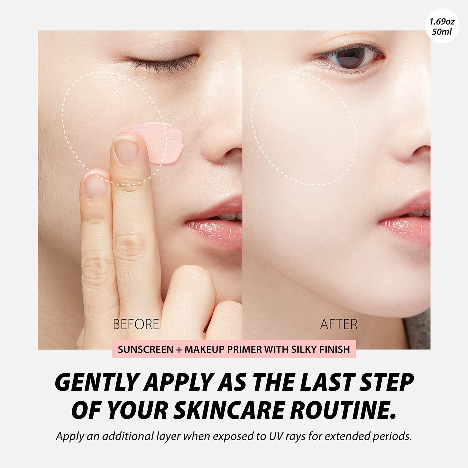 A'PIEU Pure Block Tone Up Sun Base – protection légère et hydratante