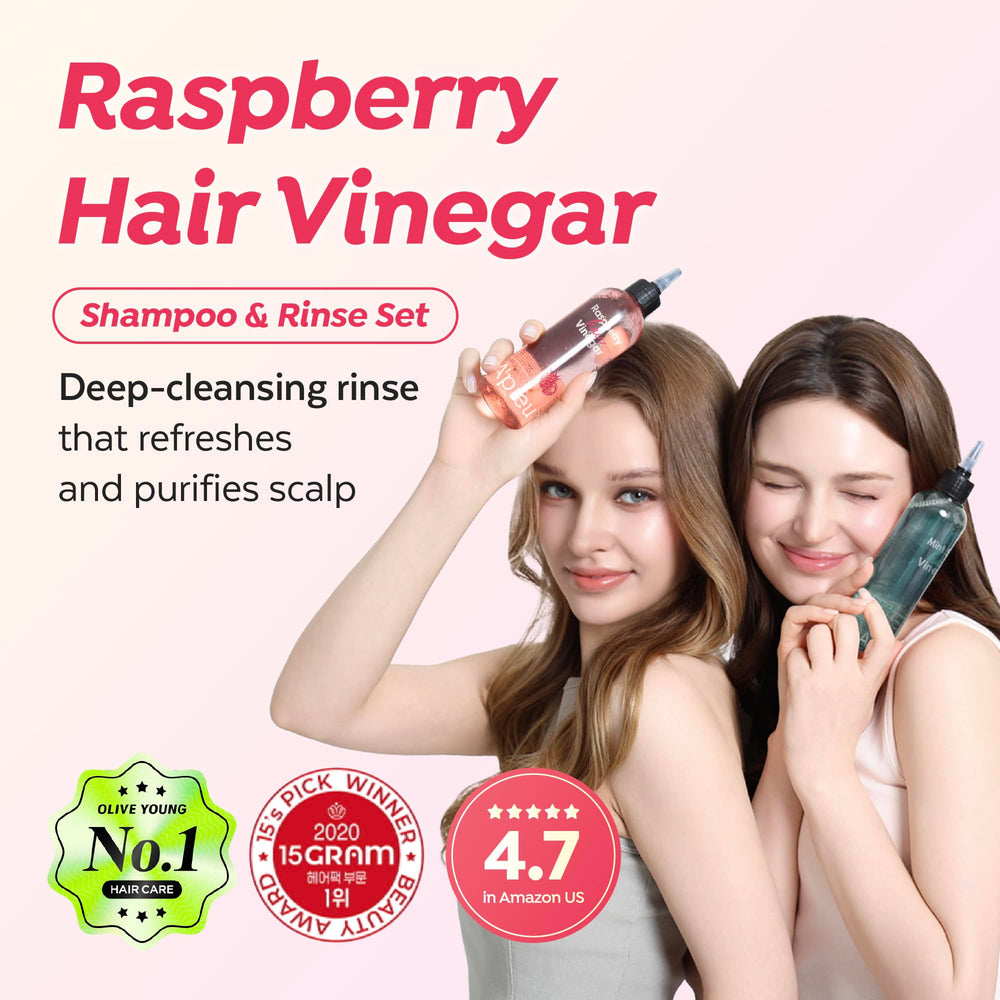 A’PIEU rinçage vinaigre cheveux – équilibre du cuir chevelu et brillance naturelle.