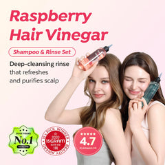 A’PIEU rinçage vinaigre cheveux – équilibre du cuir chevelu et brillance naturelle.