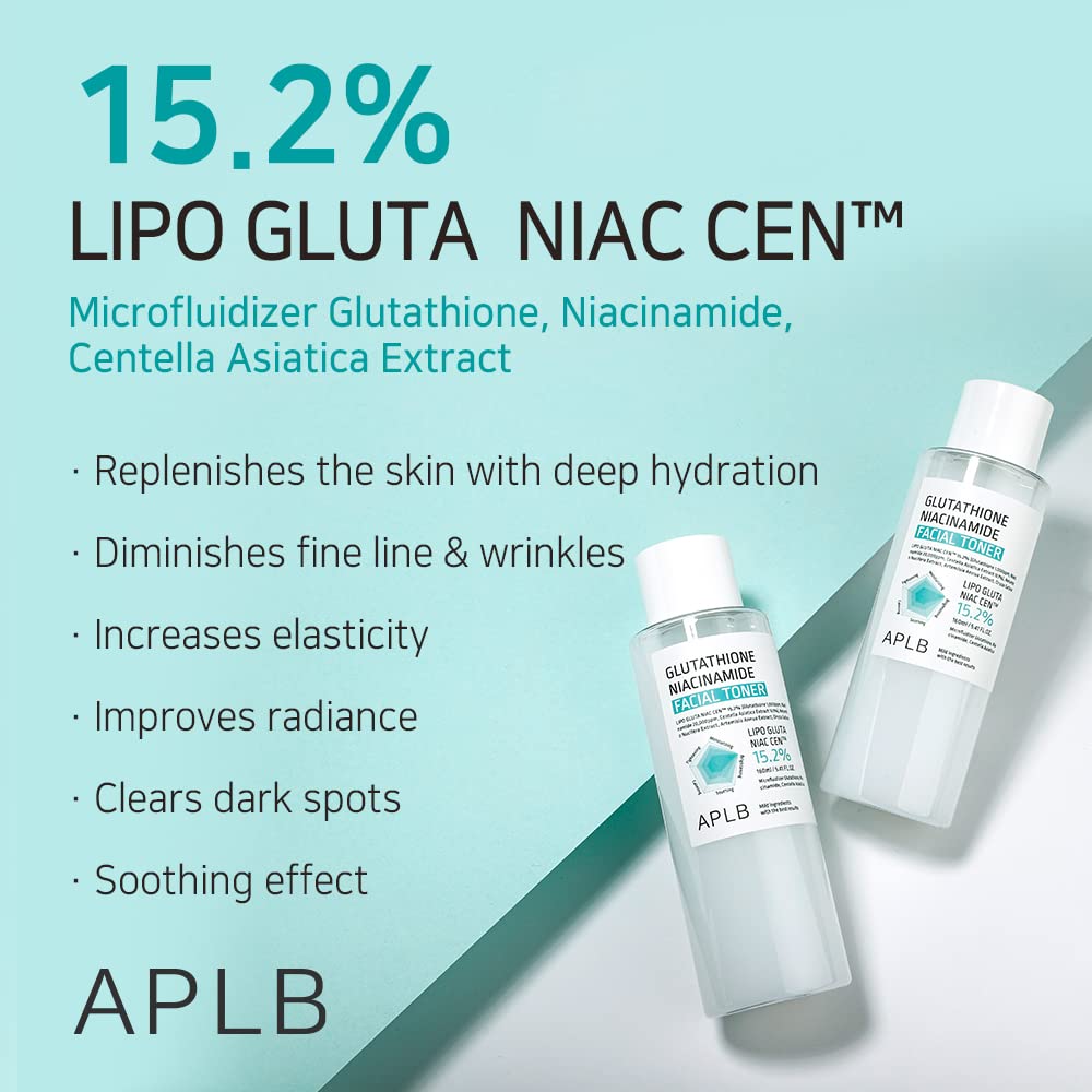 APLB tonique Glutathione Niacinamide - texture légère qui pénètre rapidement