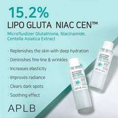 APLB tonique Glutathione Niacinamide - texture légère qui pénètre rapidement