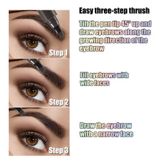 Apooliy sourcils liquide Capuchon fermé pour préserver le produit