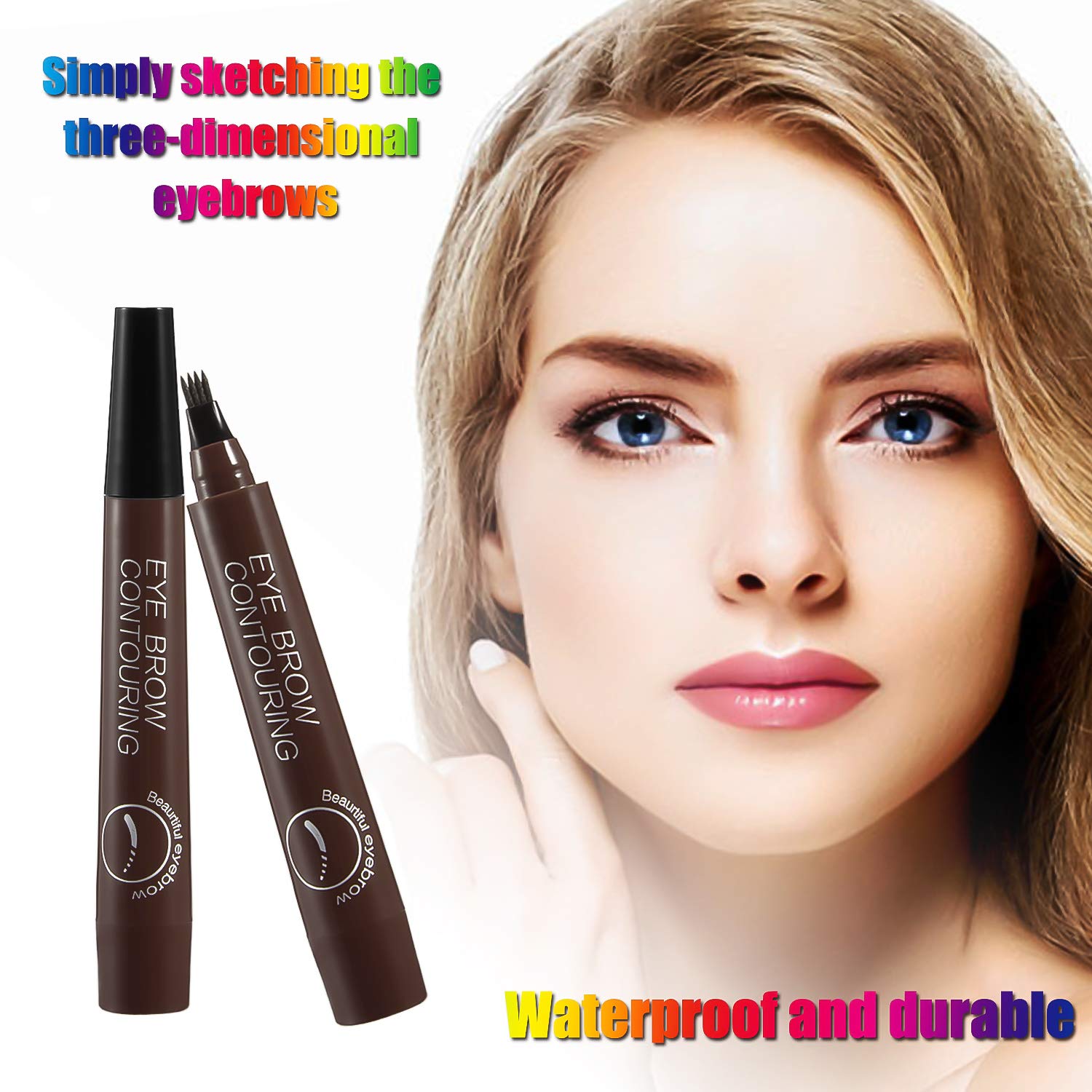 Apooliy sourcils liquide Etanche, tenue longue durée