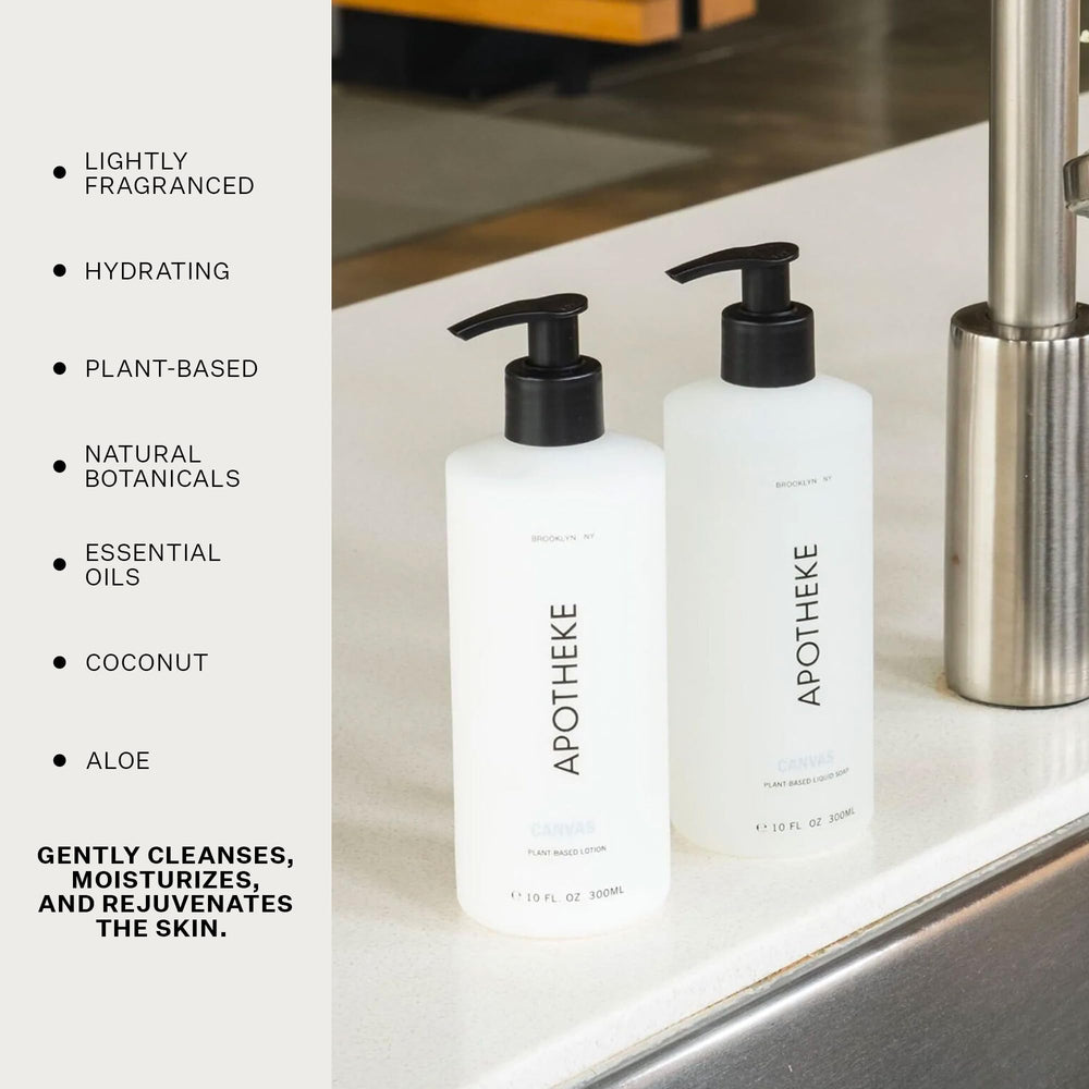 APOTHEKE Canvas close-up of fragrance notes charcoal and cedarwood.