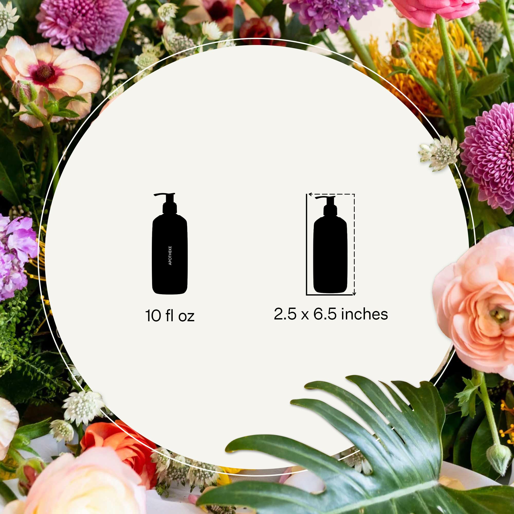 APOTHEKE Canvas hand soap lather releasing premium fragrance.
